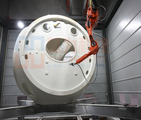 龍門八軸涂裝噴漆機器人